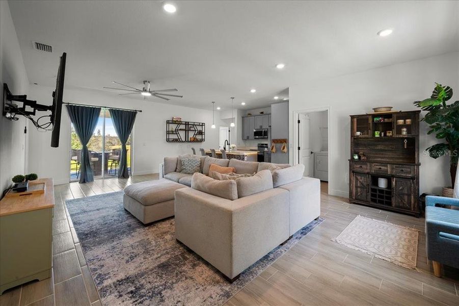 Furnished interior view inside a new home in , Ocala (Image 32).