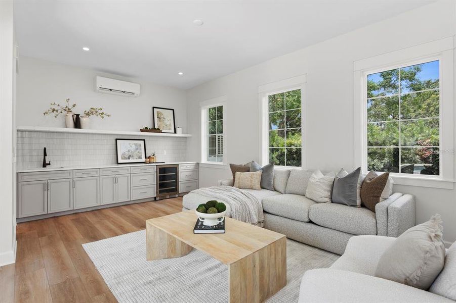 Furnished interior view inside a new home in , Tampa (Image 41).