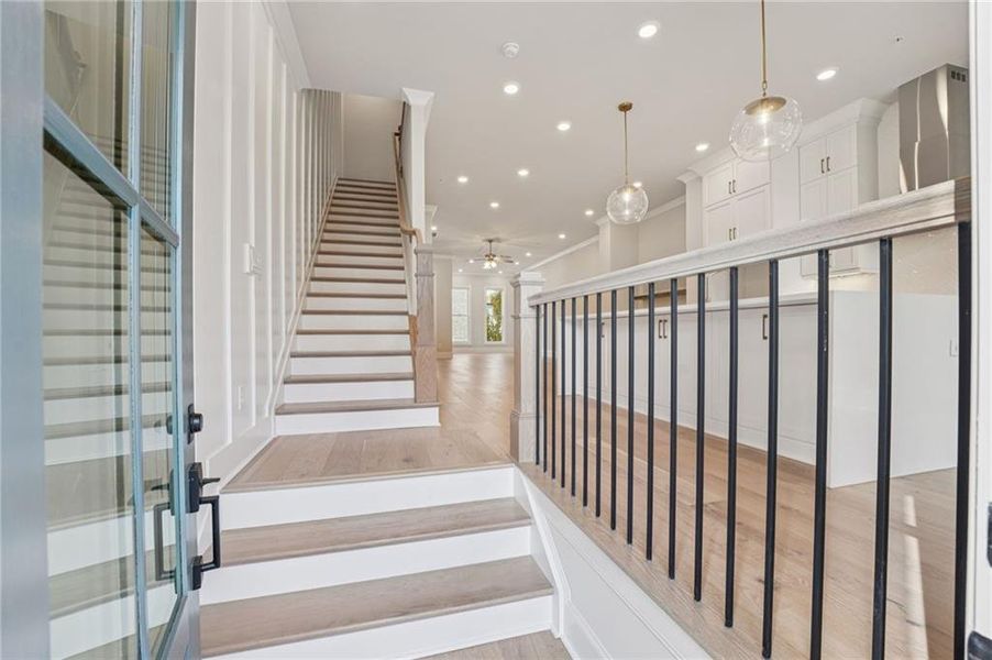 Spacious, unfurnished interior of a new home in Towns on Thompson, Alpharetta (Image 42).