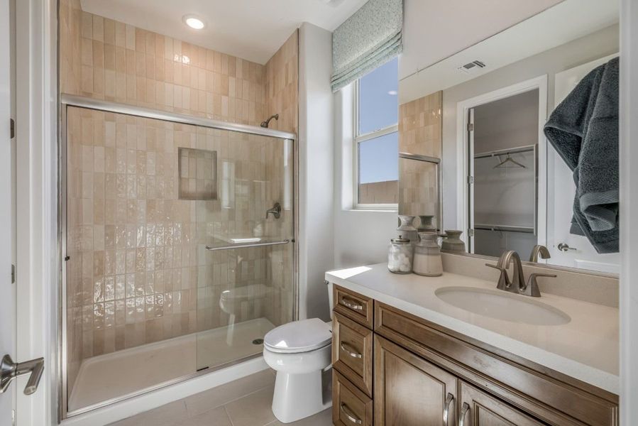 Furnished interior view inside a new home in The Grove at El Cidro, Goodyear (Image 25).