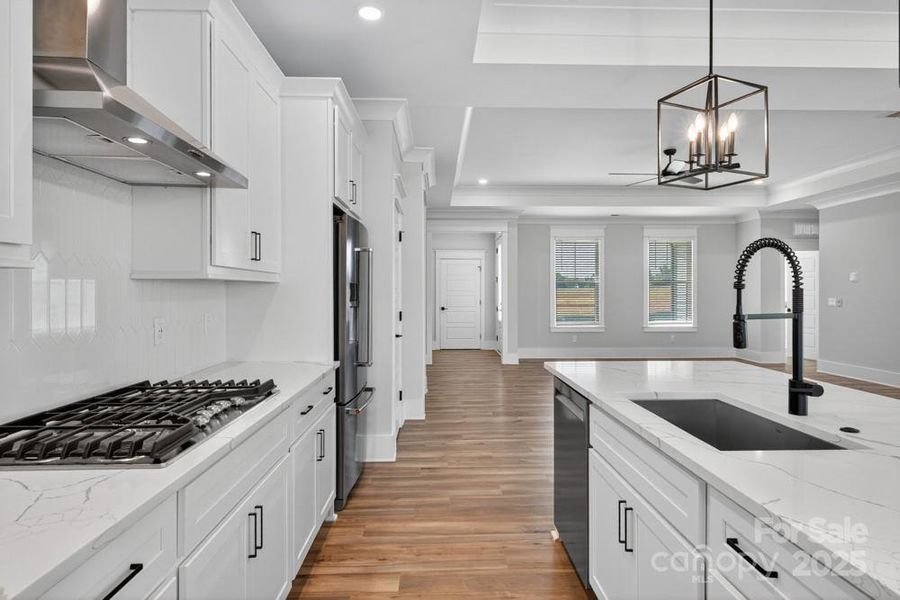 Furnished interior view inside a new home in Stoneridge Hills, Rock Hill (Image 24).