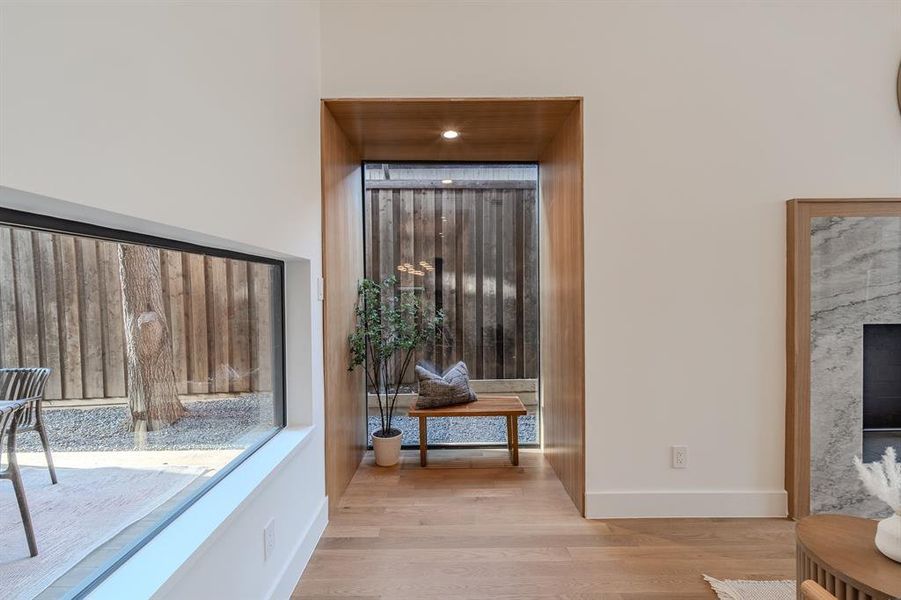 Furnished interior view inside a new home in , Dallas (Image 6).