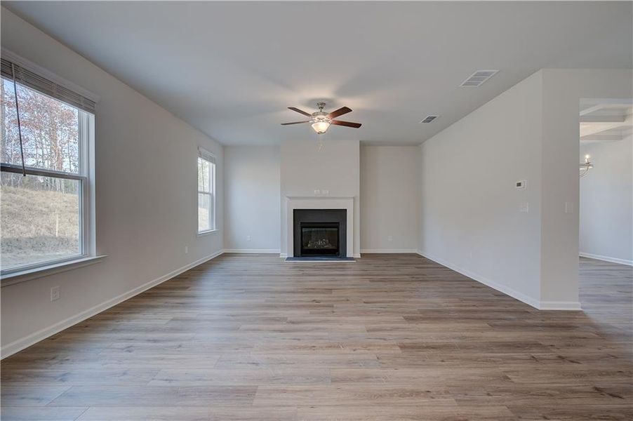 Spacious, unfurnished interior of a new home in Hamilton Lakes, Lawrenceville (Image 9). Spacious, unfurnished interior of a new home in Hamilton Lakes, Lawrenceville (Image 9).