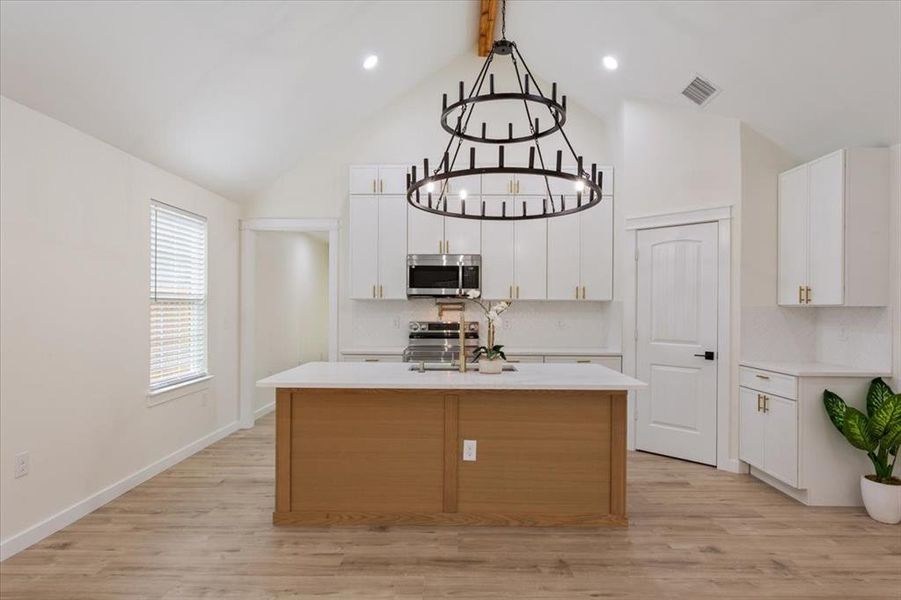 Furnished interior view inside a new home in , Waco (Image 5).
