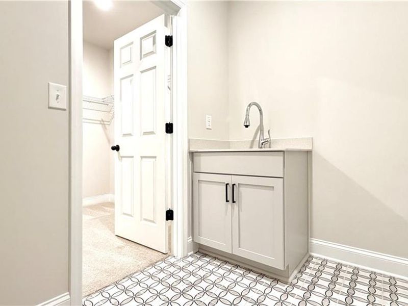 Furnished interior view inside a new home in Wehunt Meadows, Hoschton (Image 13).