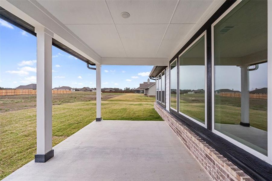 View of patio featuring a residential view