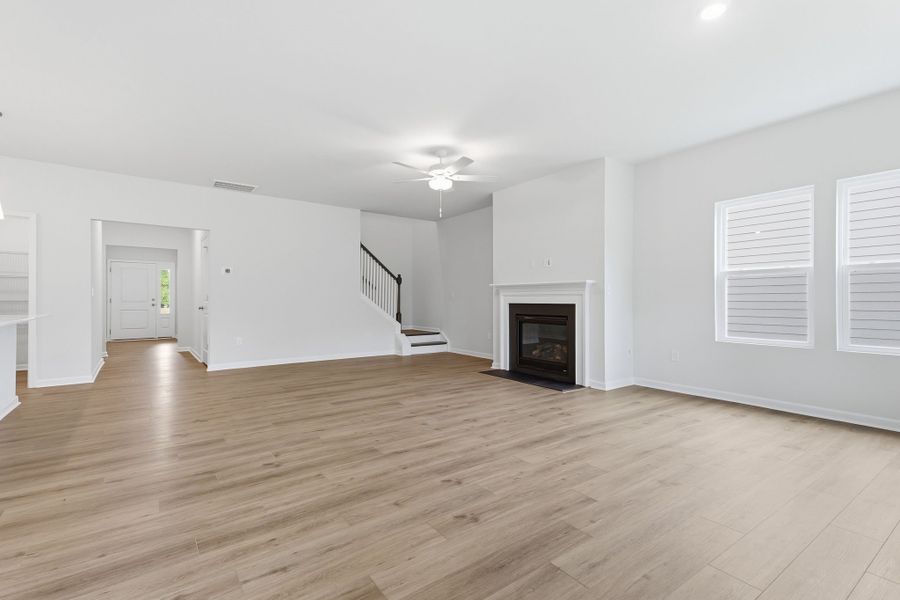 Spacious, unfurnished interior of a new home in Willowbrook, Shelby (Image 14). Spacious, unfurnished interior of a new home in Willowbrook, Shelby (Image 14).