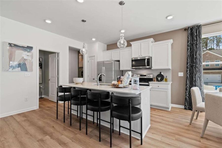 Furnished interior view inside a new home in Diamante, Stockbridge (Image 27).