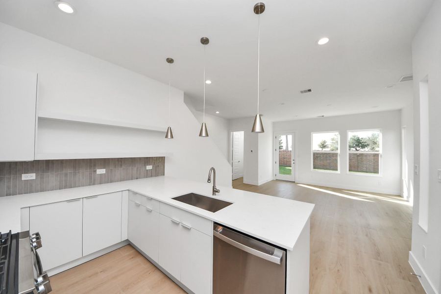 Kitchen and Dining area*REPRESENTATIVE PHOTO ONLY. HOME IS UNDER CONSTRUCTION.