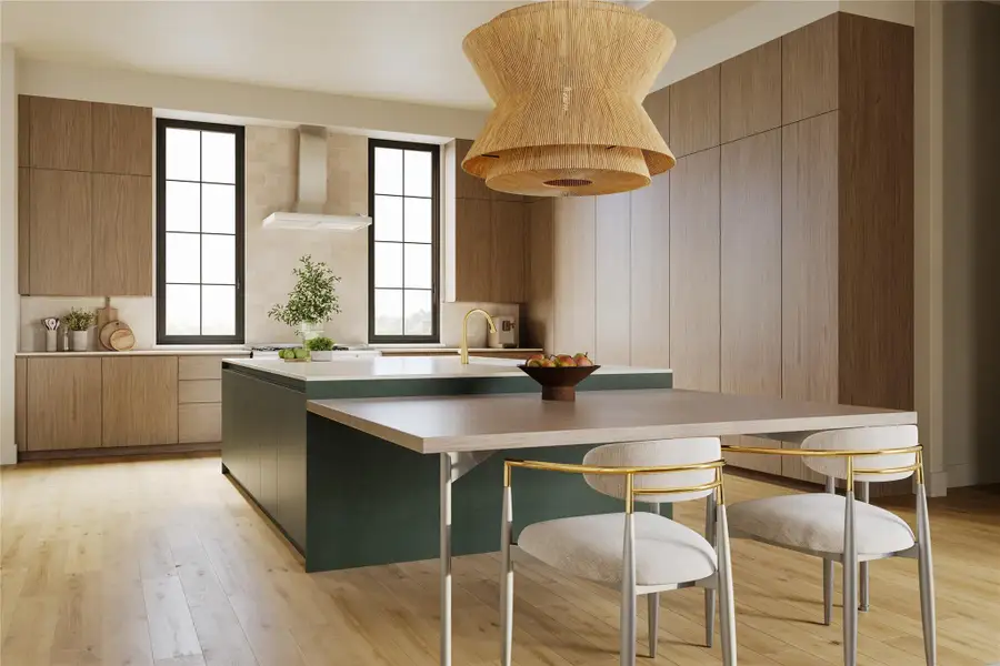 Kitchen rendering Kitchen rendering