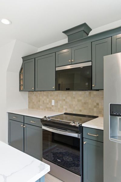 Furnished interior view inside a new home in , Charleston (Image 13).