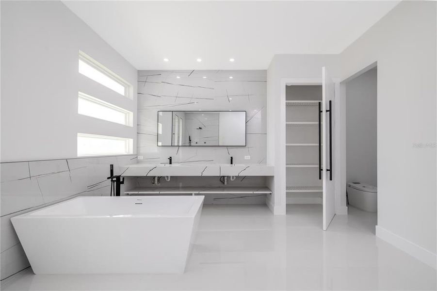 Furnished interior view inside a new home in , Palm Coast (Image 17).