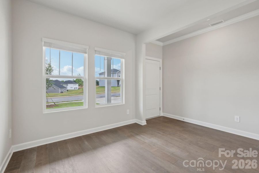 Photo is not of the actual home, but is an inspirational photo of builder’s model home and may depict options, furnishings, and/or decorator features that are not included