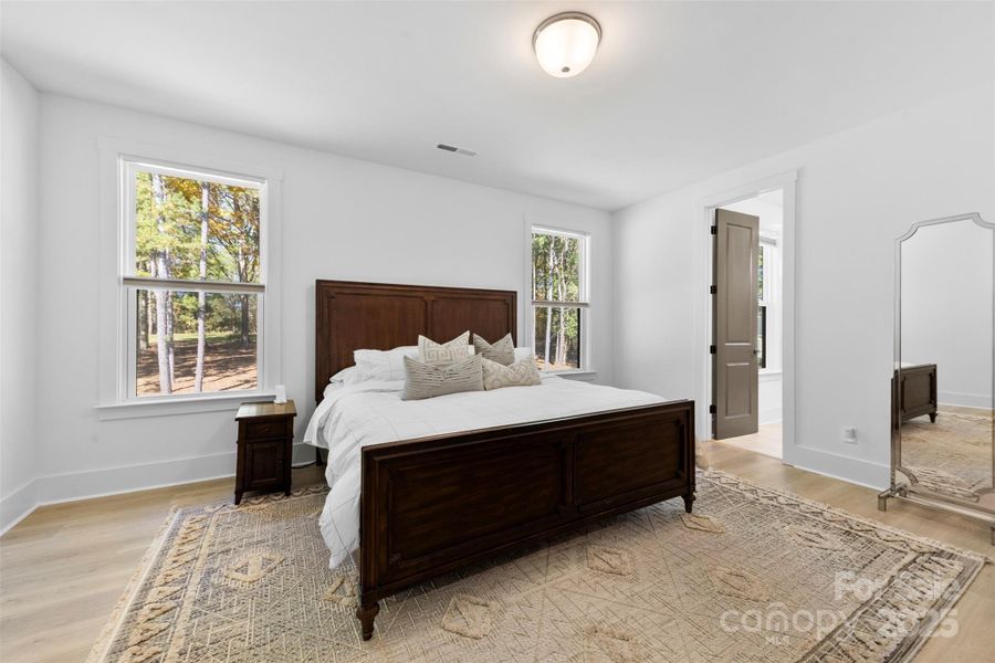 Furnished interior view inside a new home in , Indian Trail (Image 7).