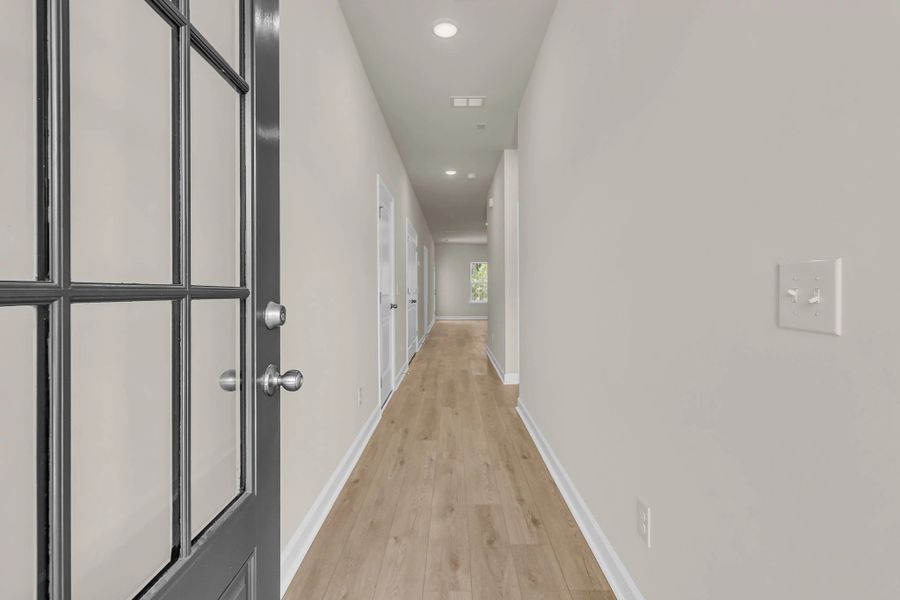 Spacious, unfurnished interior of a new home in Hammock Walk at Nexton, Summerville (Image 12). Spacious, unfurnished interior of a new home in Hammock Walk at Nexton, Summerville (Image 12).