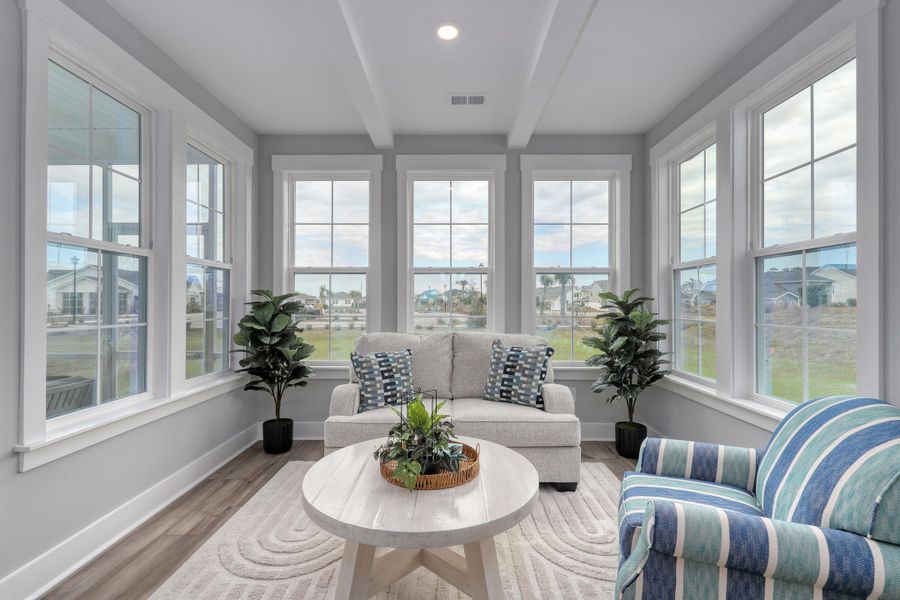 Furnished interior view inside a new home in , Summerville (Image 10).