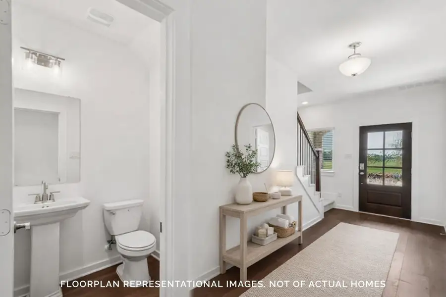 Furnished interior view inside a new home in Sorella, Tomball (Image 11). Furnished interior view inside a new home in Sorella, Tomball (Image 11).