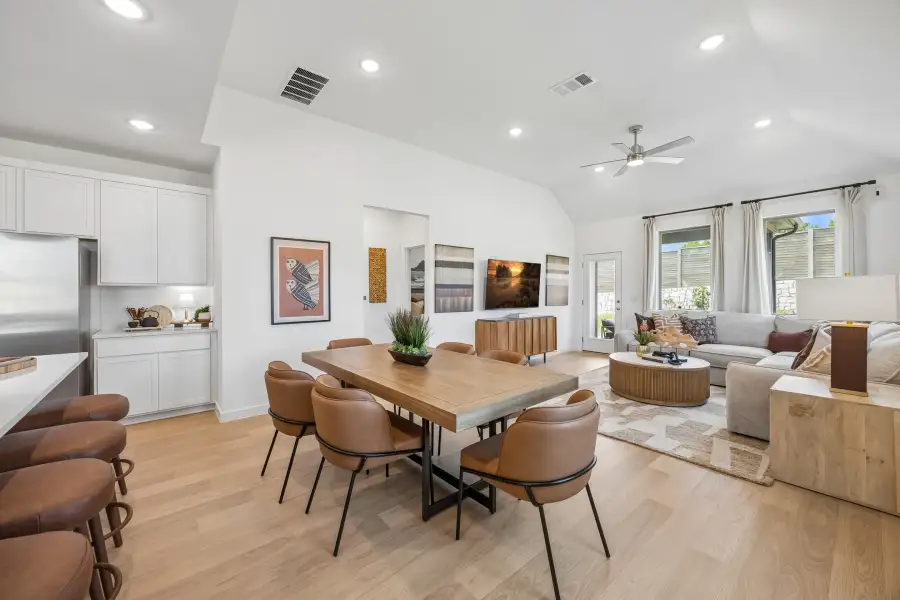 Furnished interior view inside a new home in Prairie Winds, Hutto (Image 9).