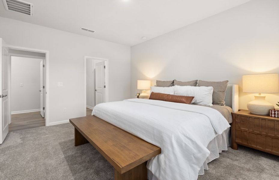 Furnished interior view inside a new home in Carpenter Falls, Durham (Image 12).