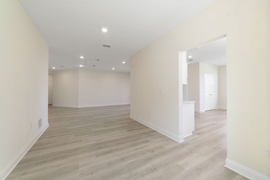 Spacious, unfurnished interior of a new home in Gatherings® of Lake Nona, Orlando (Image 22). Spacious, unfurnished interior of a new home in Gatherings® of Lake Nona, Orlando (Image 22).