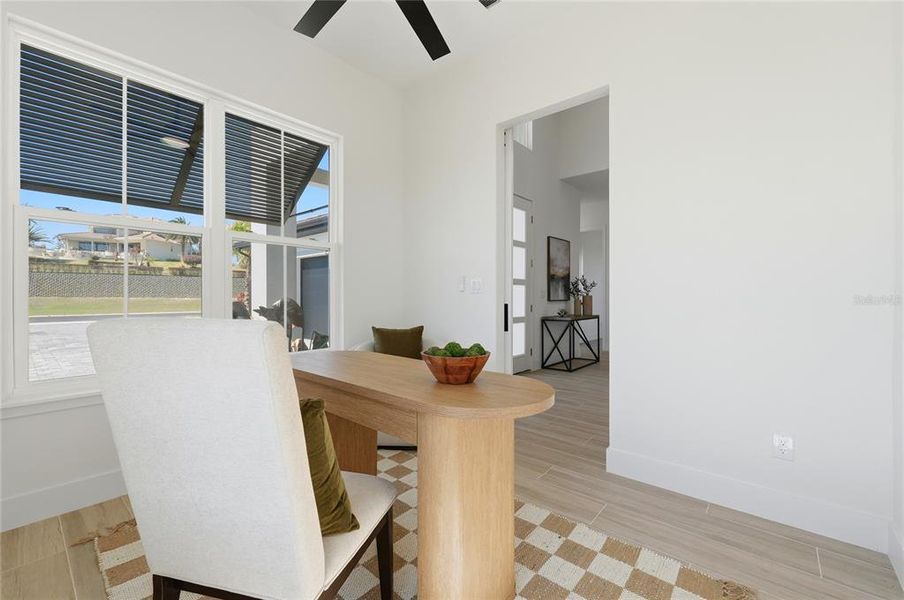 Furnished interior view inside a new home in , Lake Alfred (Image 17). Furnished interior view inside a new home in , Lake Alfred (Image 17).
