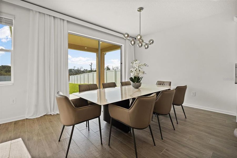 Furnished interior view inside a new home in , Winter Garden (Image 27).