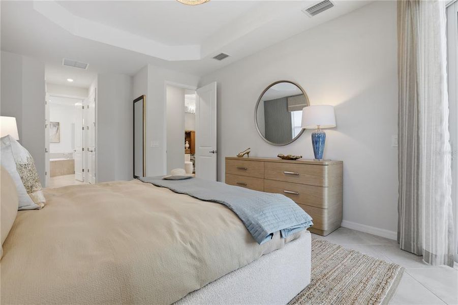 Furnished interior view inside a new home in Wellen Park Golf & Country Club, Venice (Image 3).