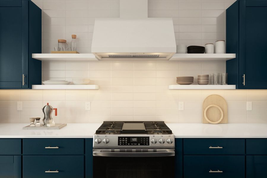 Representative interior finishes for a home built from the Catania by K. Hovnanian® Homes in Sterling Greene, Arlington (Image 14).