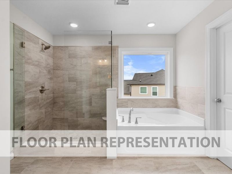 Dublin II Floor Plan Representation | Private En Suite Bath