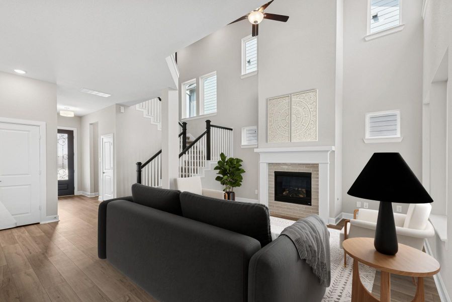 Virtually staged to give you the visual you need to see furniture placement and how the home can live. Virtually staged to give you the visual you need to see furniture placement and how the home can live.