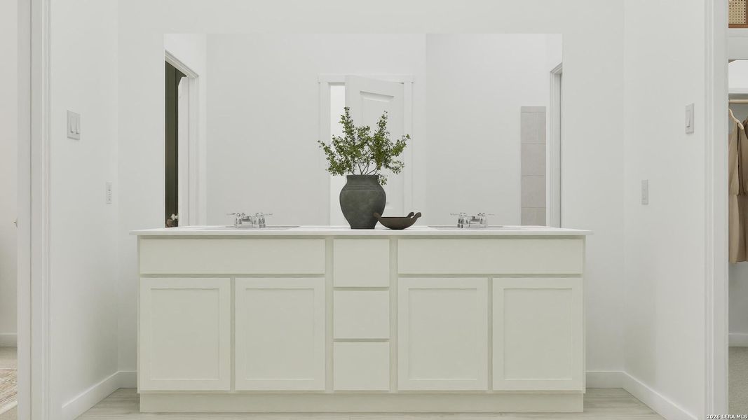 Furnished interior view inside a new home in Brookmill, San Antonio (Image 8).