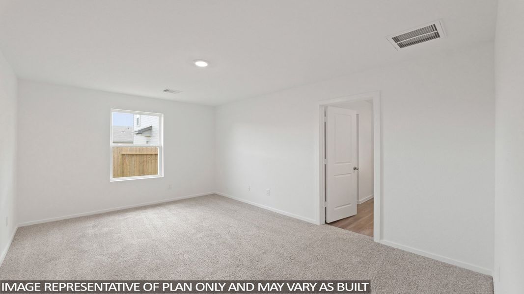 Spacious, unfurnished interior of a new home in The Canopies, Splendora (Image 18). Spacious, unfurnished interior of a new home in The Canopies, Splendora (Image 18).