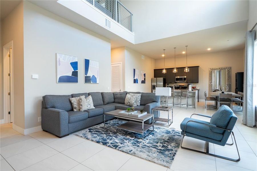 Furnished interior view inside a new home in , Reunion (Image 17). Furnished interior view inside a new home in , Reunion (Image 17).