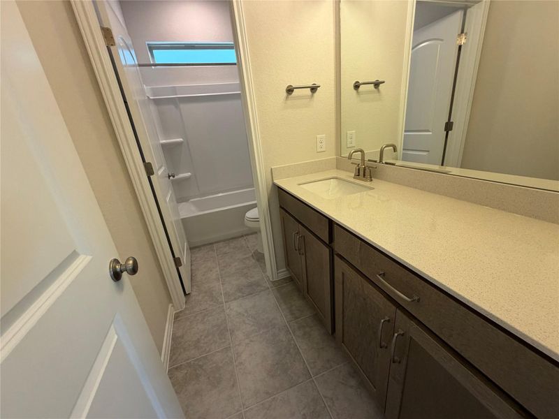 Furnished interior view inside a new home in Lariat, Liberty Hill (Image 11).
