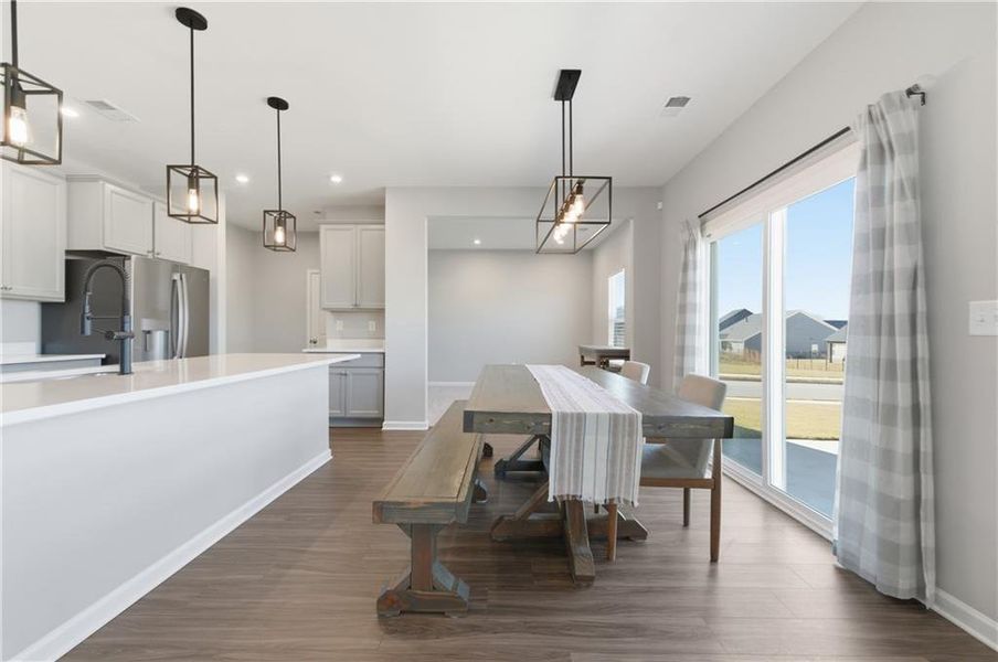 Furnished interior view inside a new home in Twin Lakes, Hoschton (Image 7).