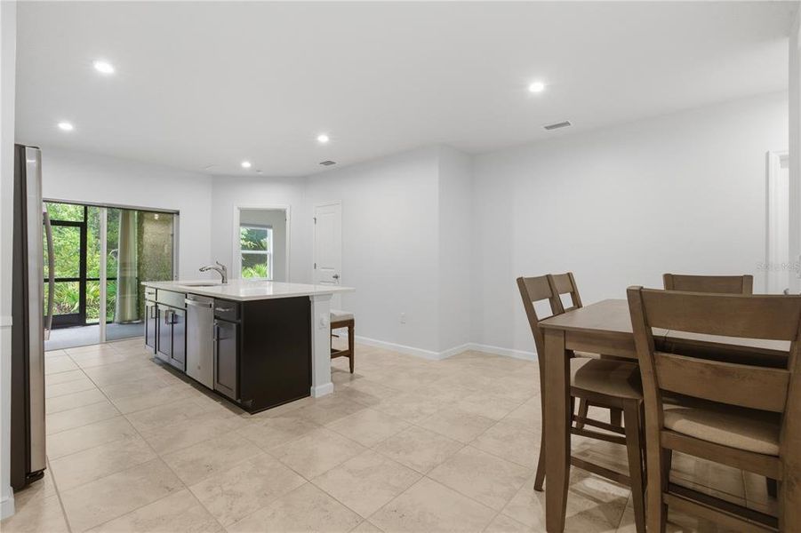 Furnished interior view inside a new home in , New Port Richey (Image 16).