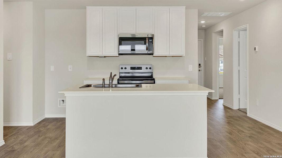 Furnished interior view inside a new home in Ladera, Luling (Image 10). Furnished interior view inside a new home in Ladera, Luling (Image 10).