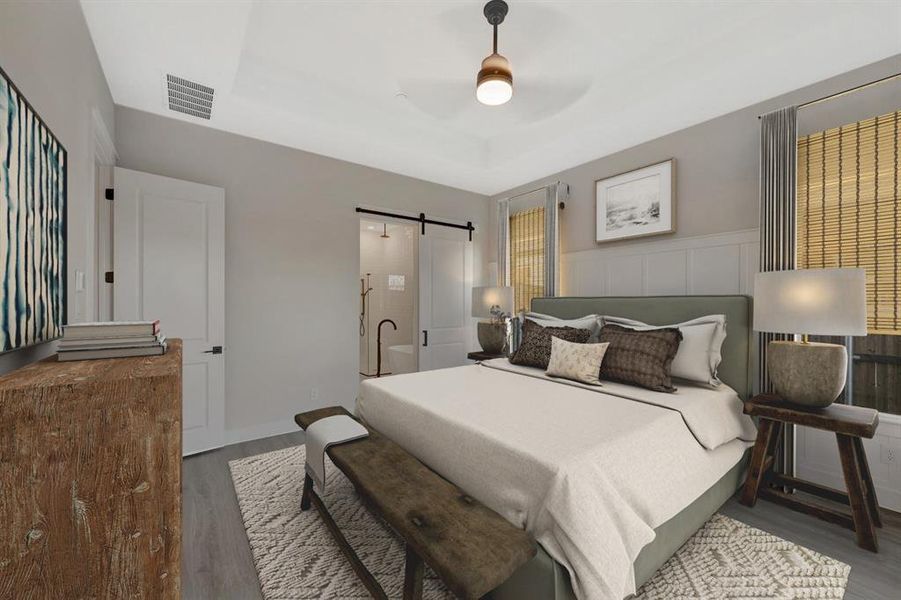 Furnished interior view inside a new home in Sterling Greene, Arlington (Image 6).