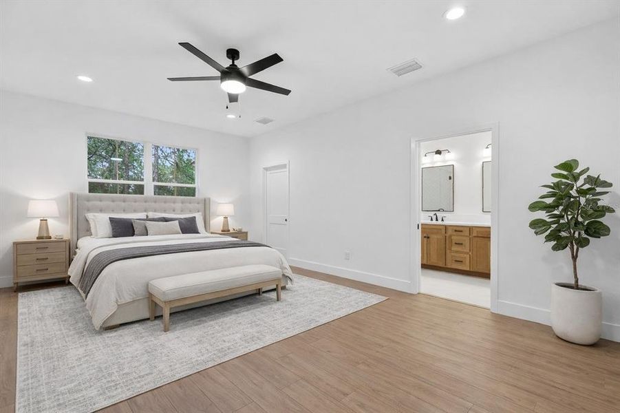 Furnished interior view inside a new home in , Wildwood (Image 12).