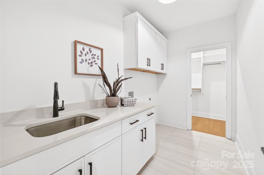 Furnished interior view inside a new home in , Charlotte (Image 15). Furnished interior view inside a new home in , Charlotte (Image 15).