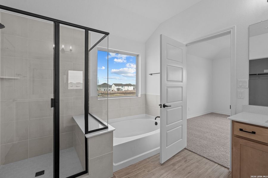 Furnished interior view inside a new home in Horizon Ridge, San Antonio (Image 6).