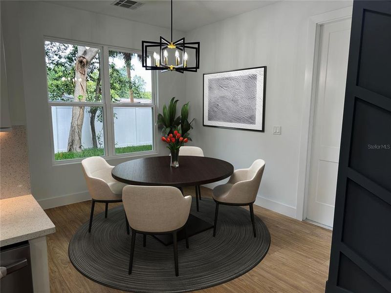 Furnished interior view inside a new home in , Orlando (Image 6).