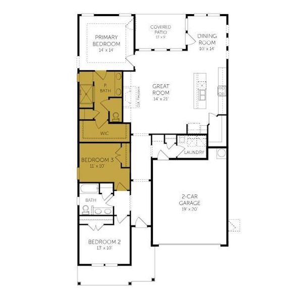 Representational photo of Belair Floor Plan