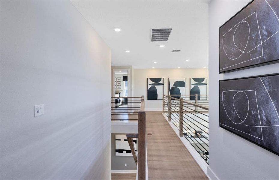 Furnished interior view inside a new home in Parkside Trails, Clermont (Image 40). Furnished interior view inside a new home in Parkside Trails, Clermont (Image 40).