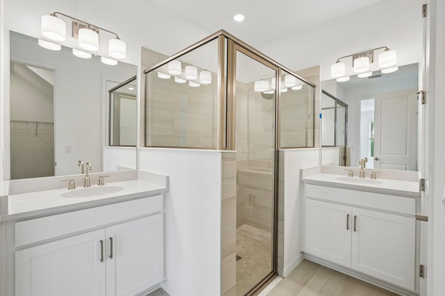 Furnished interior view inside a new home in Tiburon, Nokomis (Image 6).