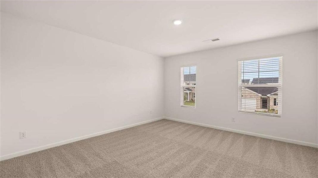 Spacious, unfurnished interior of a new home in Bridle Creek, Locust Grove (Image 28). Spacious, unfurnished interior of a new home in Bridle Creek, Locust Grove (Image 28).