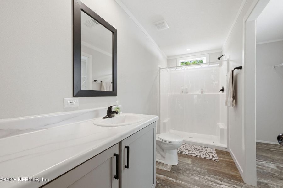 Furnished interior view inside a new home in , Pomona Park (Image 10).