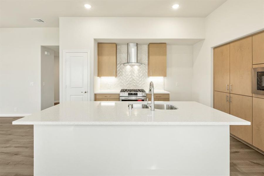 Furnished interior view inside a new home in Heartland Elements, Heartland (Image 8). Furnished interior view inside a new home in Heartland Elements, Heartland (Image 8).