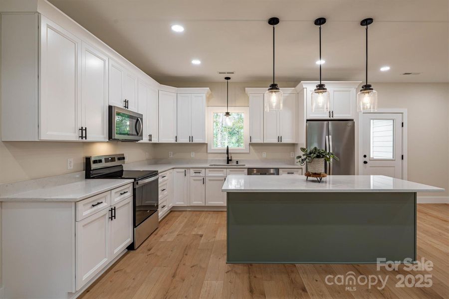 Furnished interior view inside a new home in , Morganton (Image 9).