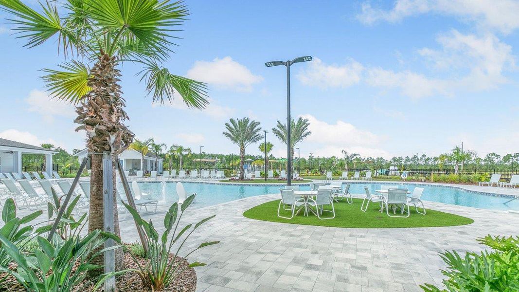 Community amenities associated with the Denham by D.R. Horton in Sawmill Branch Express, Palm Coast (Image 17).